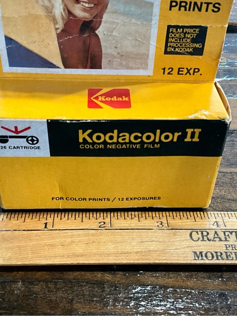 Vintage Kodak 126-12 Exp Kodacolor II Color Negative Film July 1975 Unopened